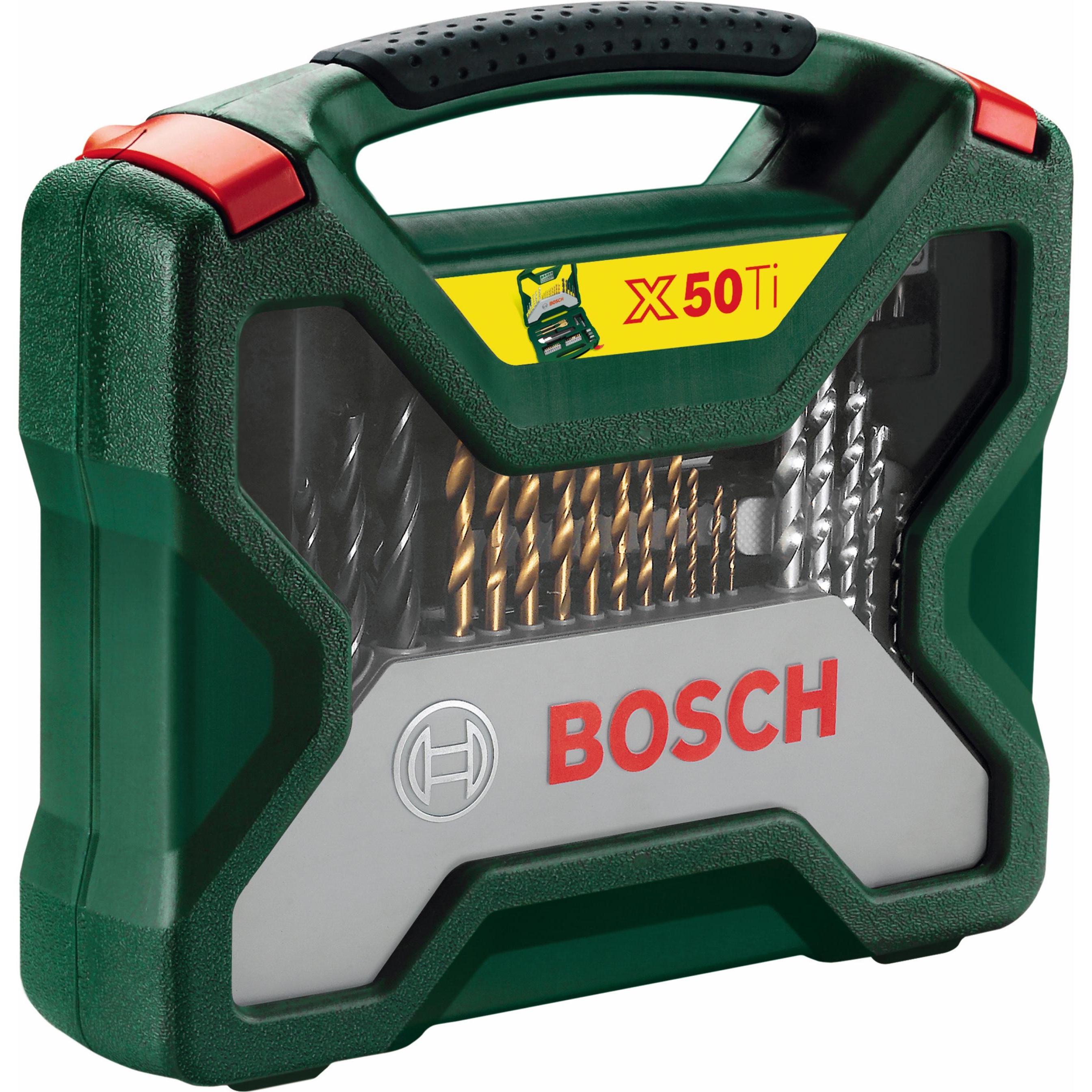 Thumbnail - Bosch Zubehör, Bohrereinsatz, X-Line-Titanium Bohrer- und Schrauber-Set, 50-teilig (1.5 mm, 2 mm, 2.5 mm, 3 mm, 3.5 mm, ...