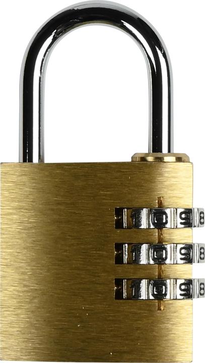 Actual product image Tri-circle padlock combination lock 30 mm bc