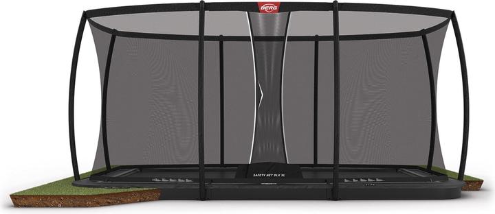 Produktbild BERG trampoline Ultim Elite Flatground 500 + Safety Net DLX XL (500 cm)