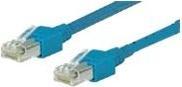 Image du produit Tecline Câble patch Dätwyler S/UTP, Cat 5e, bleu, 0,5 m hautement flexible, avec connecteurs Hiroso TM11 (S/UTP, CAT5e, 0.50 m)