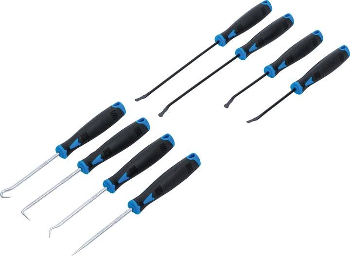 Actual product image BGS Hook Set with straight and rounded Tips 8 pcs.