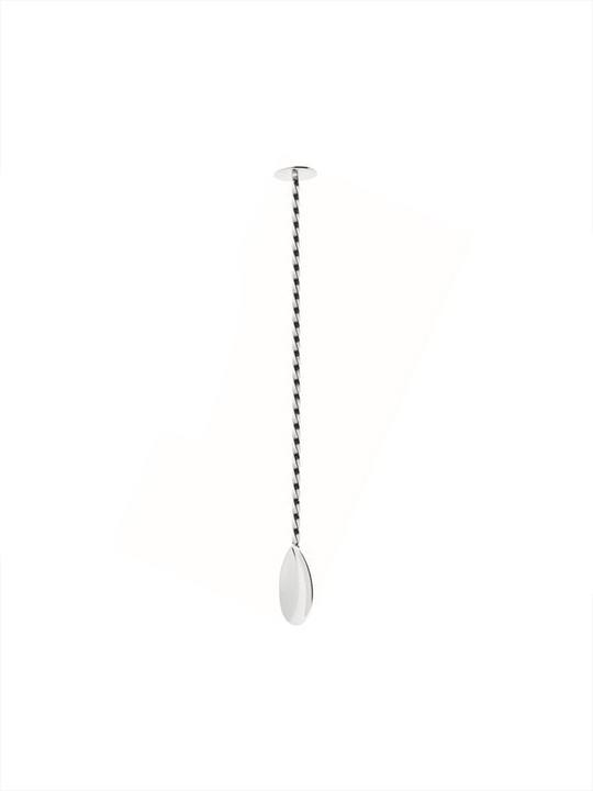 Actual product image Paderno Disposable cocktail stirrer 1 piece silver (Bar spoons + Cocktail stirrers)