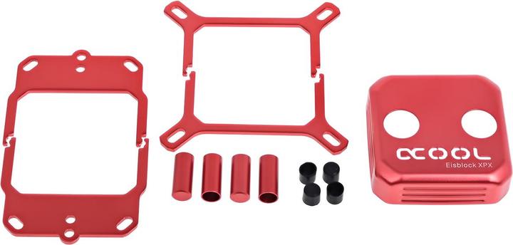 Actual product image Alphacool Ice Block XPX Replacement Cover - Red