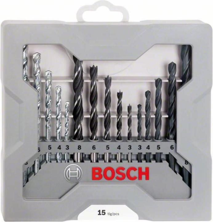 Bosch Professional Zubehör Boorset. gemengd. 15 stuks. 3-8 mm. 3-8 mm. 3 (8 millimeter)