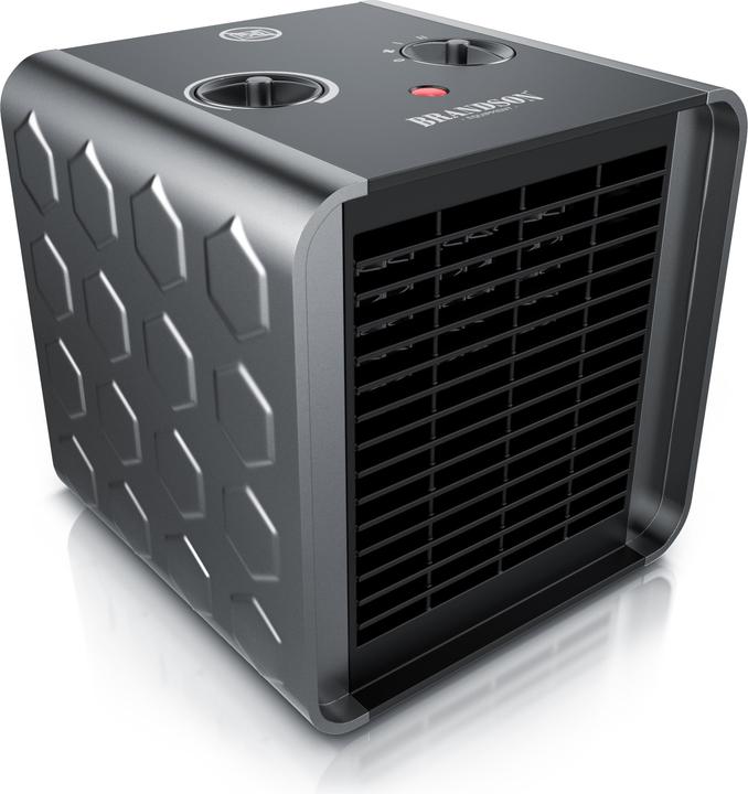 Immagine prodotto Brandson Termoventilatore 1500 W elemento riscaldante in ceramica Controllo della temperatura, riscaldatore (1500 W)