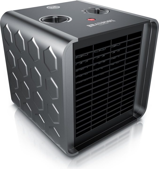 Produktbild Brandson Heizlüfter 1500 W Keramik Heizelement Temperaturregelung, Badezimmer Keramikheizgerät Energiesparend (1500 W)