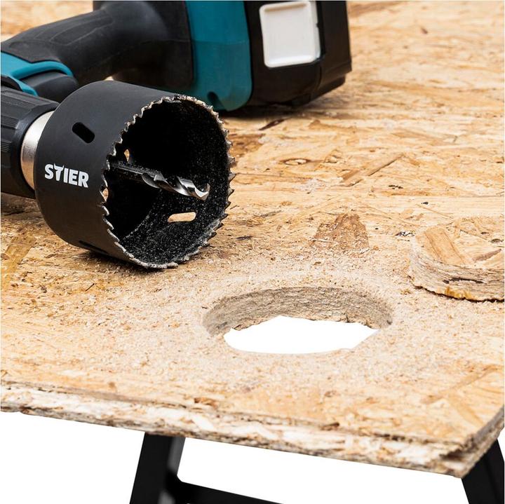 Image du produit Stier Jeu de scies cloches HSS-Co8 bimétal, 21 pièces, 19 - 121 x 44 mm (121 mm)