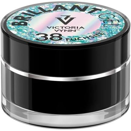 Produktbild Visconti Di Modrone Victoria Vynn Brilliant Gel Polish Nail Art Decoration Glitter Sparkle UV LED 5g 38 Fuchsit (Fuchsite, Gel-Effekt Nagellack)