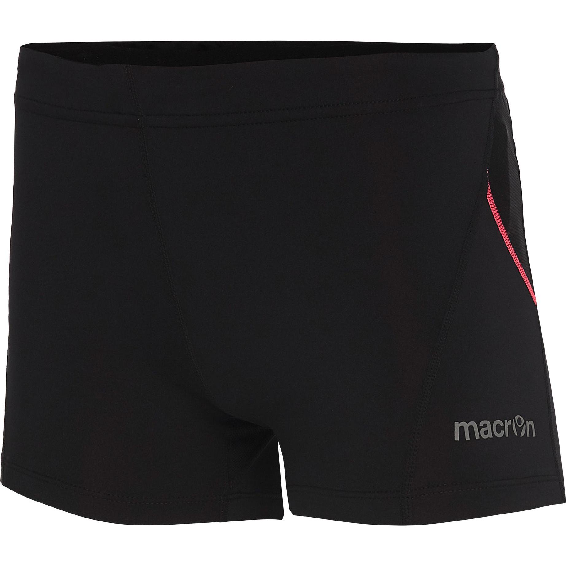 Macron, Damen, Sporthose, höschen für en acron running (M), Schwarz, M