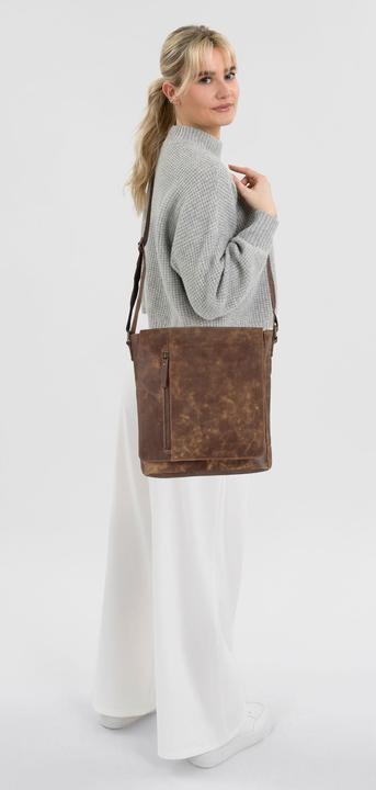 Immagine prodotto Harolds Borsa a tracolla croccante in pelle 27 cm