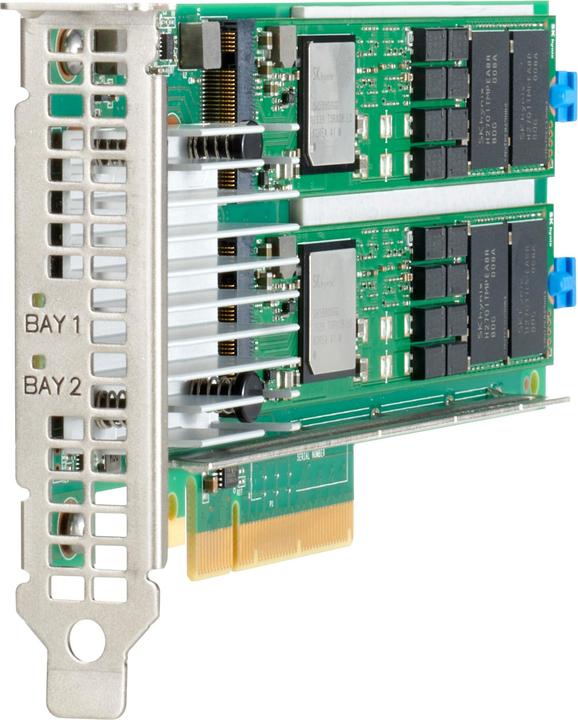 Actual product image HPE E Boot Device NS204i-p Gen10 Plus, x2 Lanes, NVMe, PCIe3 x8