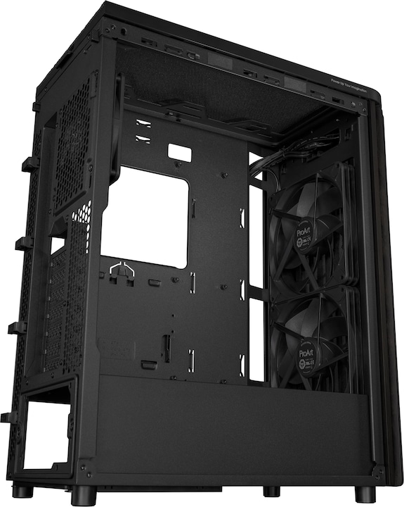 Produktbild ASUS Case PROART PA401 WOOD METAL PWM BLACK (ATX)