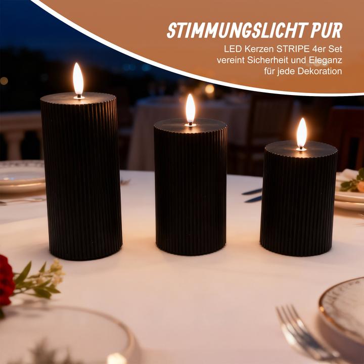 Produktbild Relaxdays 3x LED-Kerzen (3x)