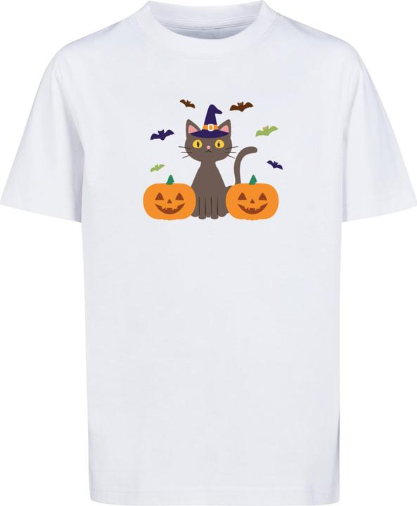 Produktbild Merchcode Kids Pumpkings and Cats Tee - 176491 (122, 128)