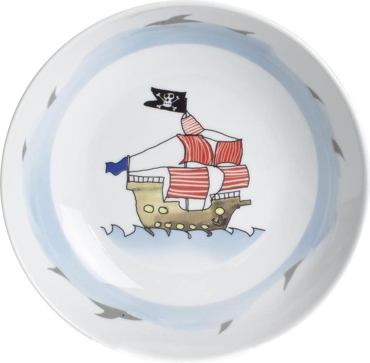 Produktbild Kahla 3-teiliges Porzellan Kindergeschirr Schatzpirat