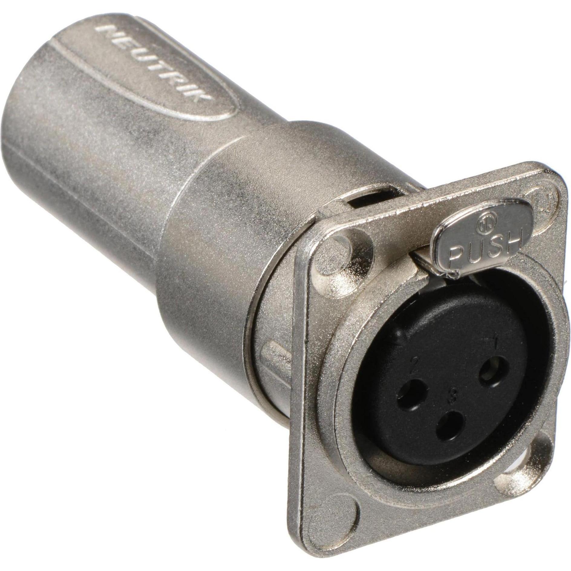 Thumbnail - Neutrik Na3fdm (Klinkenadapter), Audio Adapter, Silber