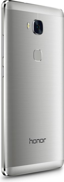 Produktbild Honor 5x (16 GB, Silver, 5.50", Hybrid Dual SIM, 4G)
