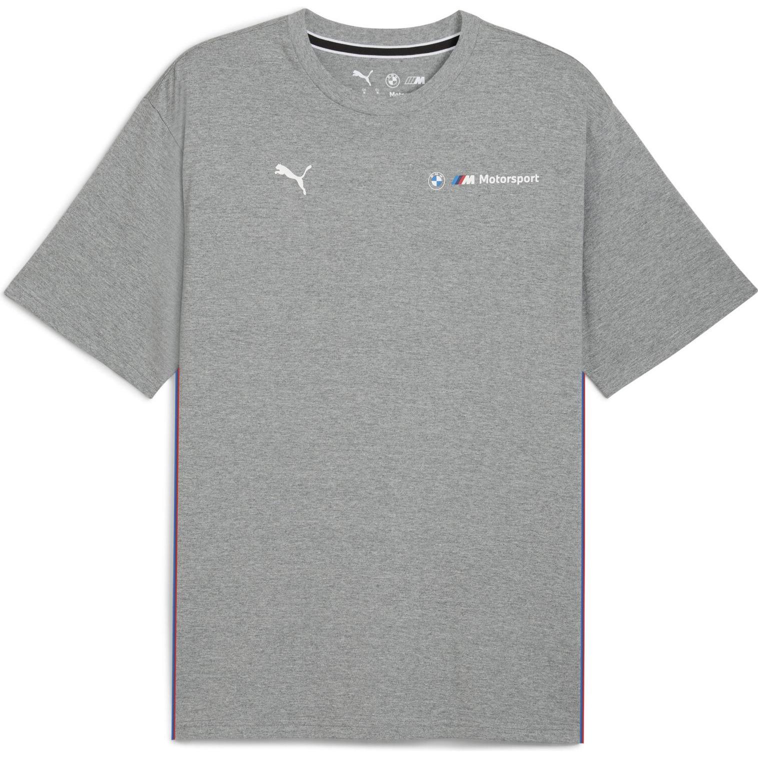 Puma, Herren, Sportshirt, BMW MMS ESS+ Logo Tee (XXL), Grau, XXL