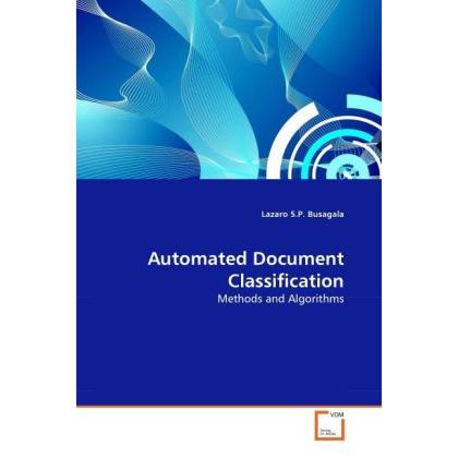 Automated Document Classification, Fachbücher von Lazaro S.P. Busagala