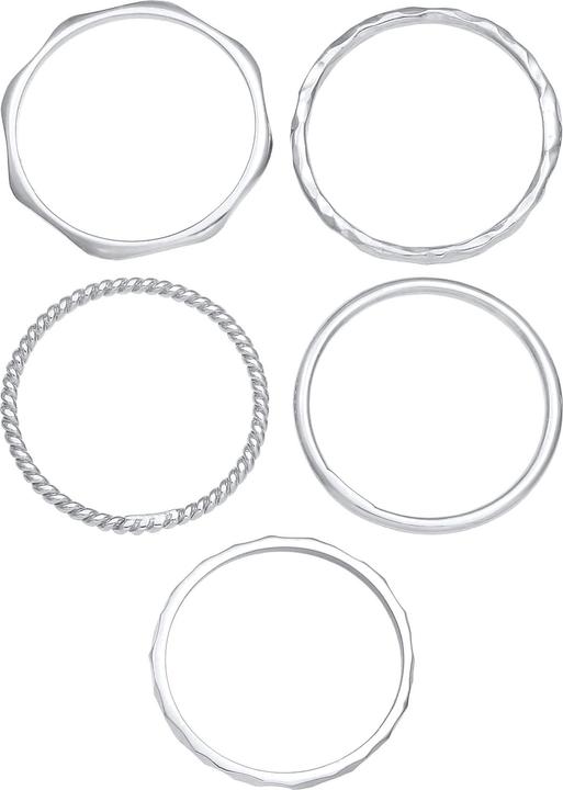 Produktbild Elli Bandring, Geo, Ring Set (58, 925 Silber)
