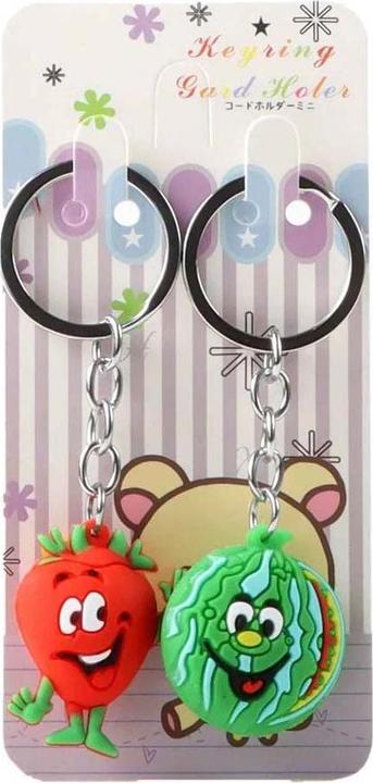 Actual product image Jono Toys Key ring 2pcs assorted fruits