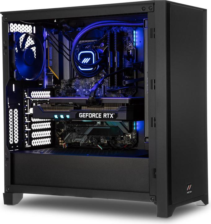 Actual product image Mifcom Savage RTX3080 Core i7 12th Advanced (1500 GB, 32 GB, Intel Core i7-12700K, GeForce RTX 3080)