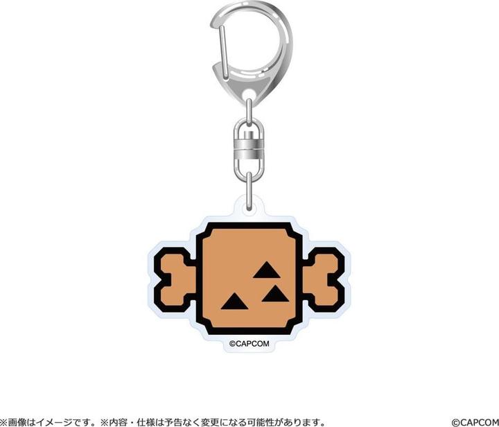 Actual product image Capcom Monster Hunter Wilds Acryl Keychains Item Icon 6 cm Assortment (10)