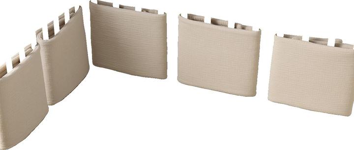 Vertbaudet Baby Bettumrandung/Laufgitterpolster aus Musselin