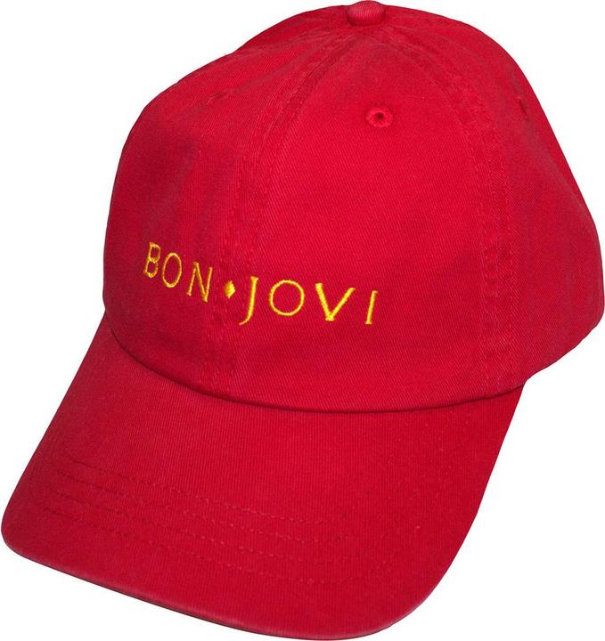 Produktbild Bon Jovi Original Logo Baseball Cap