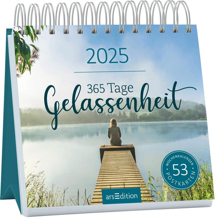 Actual product image Postk.Calendar Serenity (17 x 17 cm, Hardcover, German)