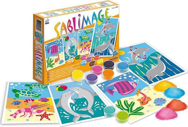 Productafbeelding Sentosphere Sandpictures Vissen en dolfijnen