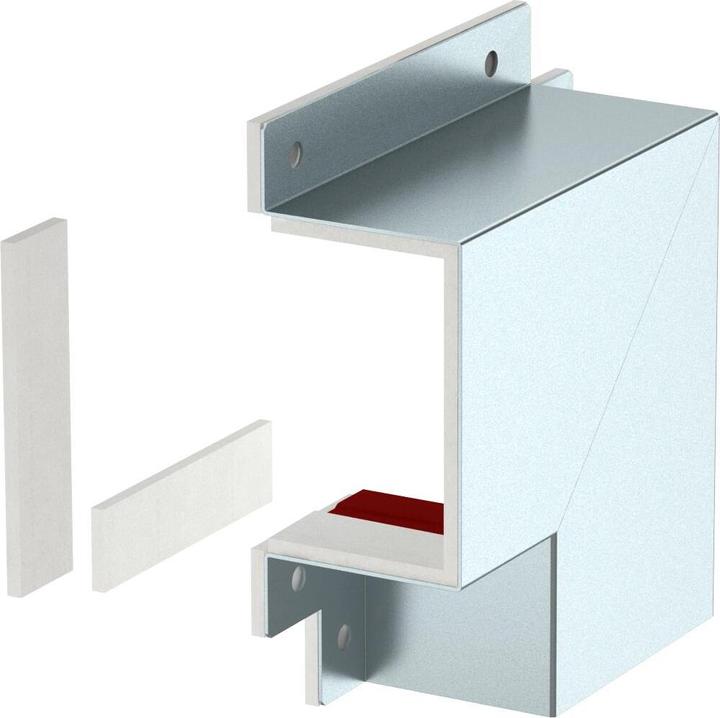 Produktbild OBO Bettermann OBO BSKM-FW 0711 Flachwinkel f. Wand- u. Deckenmontage 70x11 (20.90 cm)