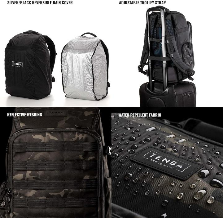 Actual product image Tenba Axis V2 (Photo backpack, 20 l)