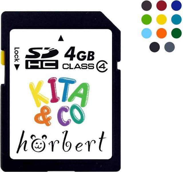 Hörbert 4GB SDHC memory card editions "KITA&Co" (4 GB, SDHC)