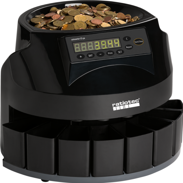 Produktbild ratiotec Coinsorter CS 50 (Münzzähler)