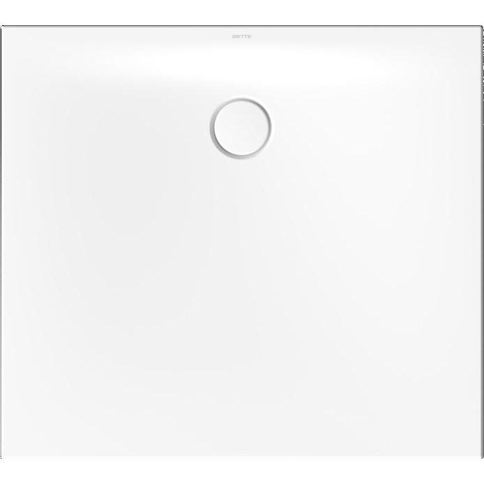 Bette, Duschwanne, BetteFloor Side Duschwanne mit Antirutsch Sense 3385, 100x90cm, weiss
