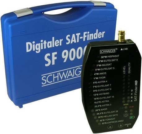 Produktbild Schwaiger SF 9002 SET SAT-Finder HD im Koffer inkl. Montage Zubehör - Satfinder (Messtechnik)