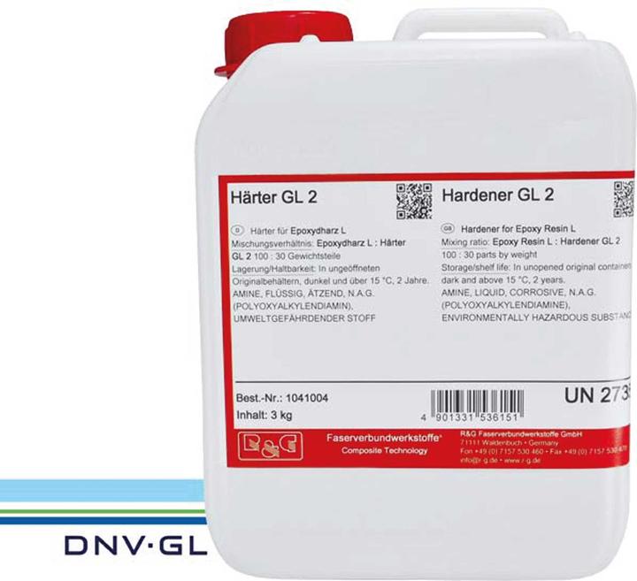 Image du produit R&G Durcisseur GL 2 (210 min.) Bouteille/ 0,75 kg (750 g)