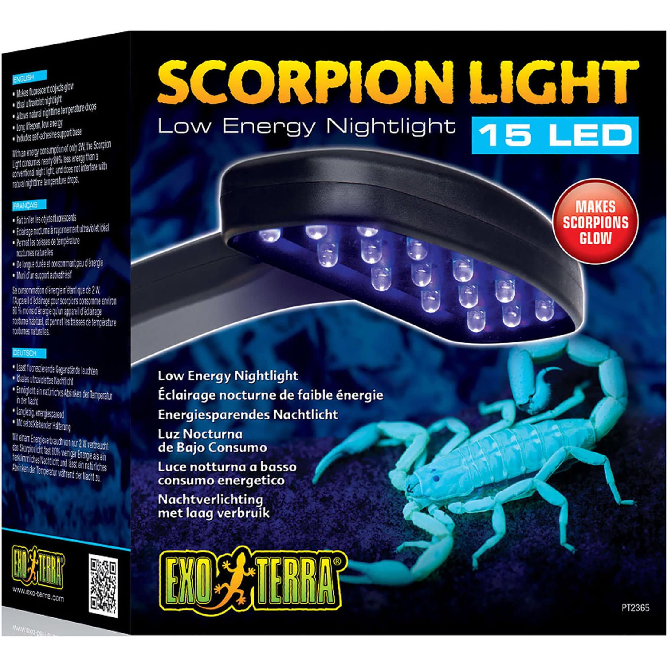 Exo Terra Scorpion Light 15 LED (UVB), Terrariumbeleuchtung