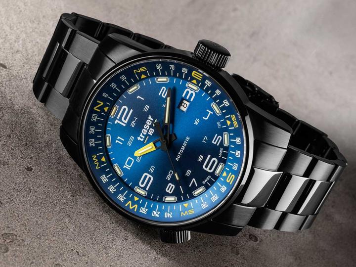 Actual product image Traser H3 109523 P68 Pathfinder Automatic 46mm 10ATM (Sports watch, 46 mm)