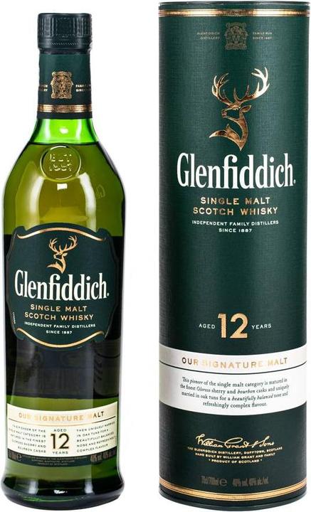 Produktbild Glenfiddich 12 Years (1 x 70 cl)