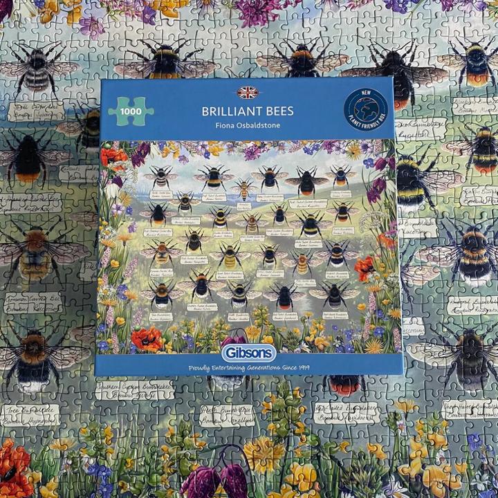Image du produit Gibsons Puzzle Abeilles brillantes 1000 pièces (1000 pièces)