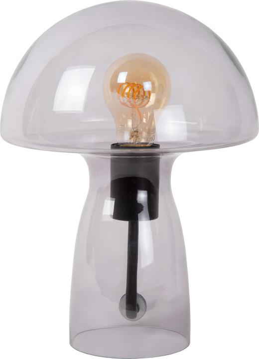 Image du produit Lucide FUNGO - Lampe de table - 1xE27 - Gris fumé 10514/01/65 (E27)
