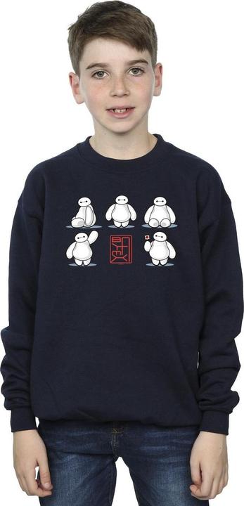 Produktbild Disney Big Hero 6 Baymax Many Poses Sweatshirt Jungen (152, 158)