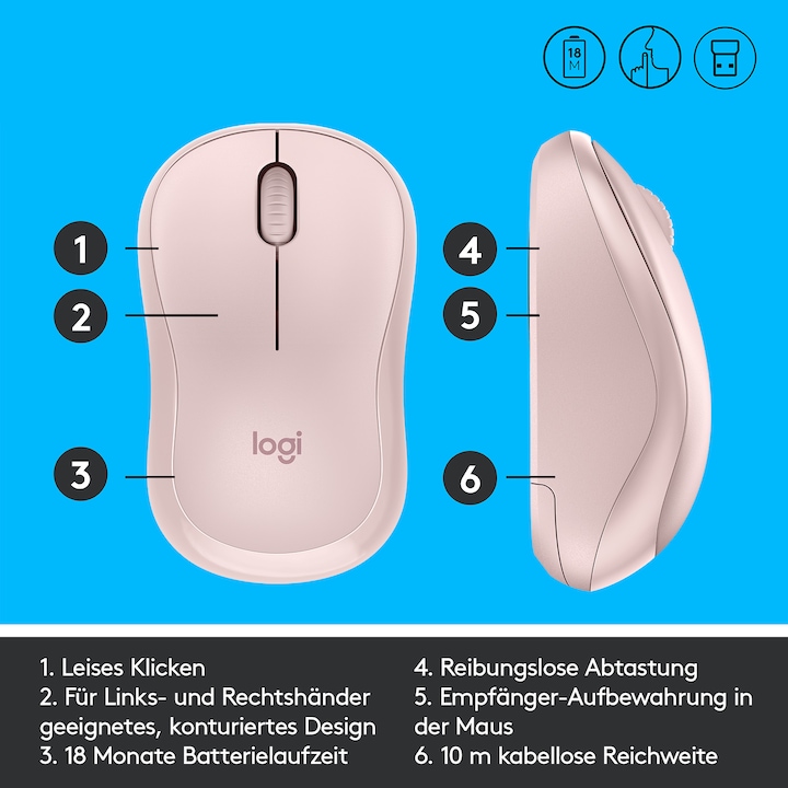 Produktbild Logitech M220 Silent (Kabellos)
