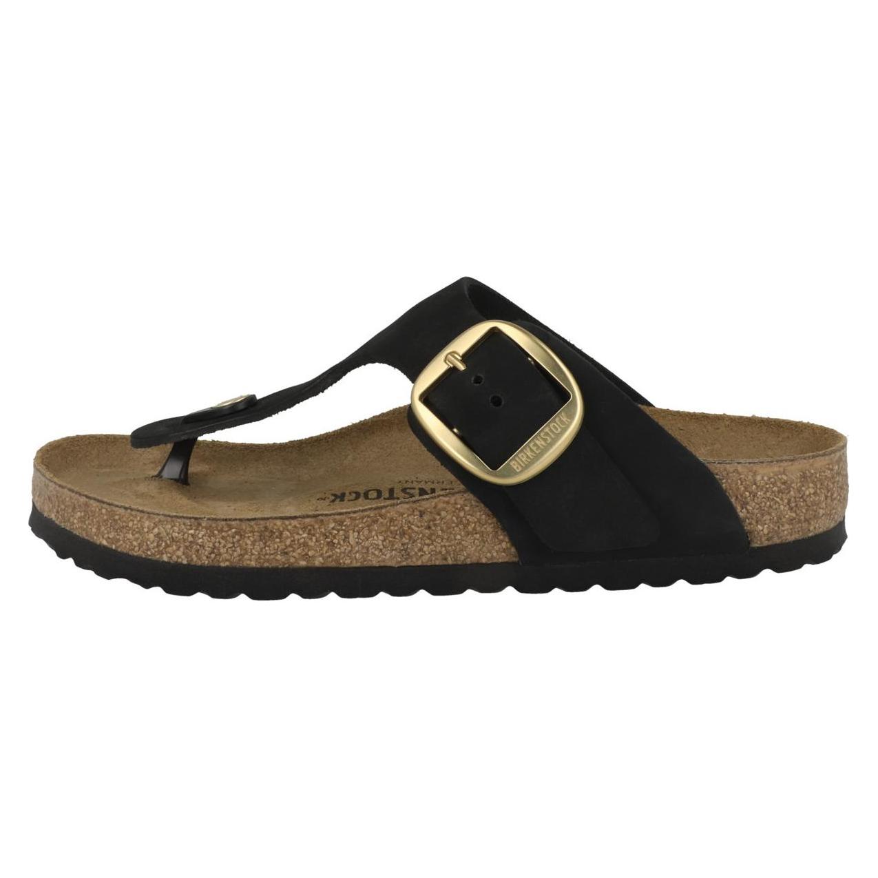 Birkenstock, Damen, Sandalen, Damen Schuhe Schwarz, Schwarz, (37)