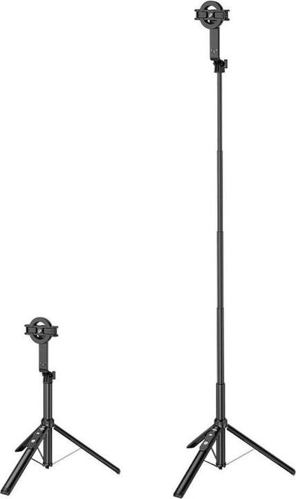 Actual product image Hoco Other magnetic selfie stick with wireless remote control tripod K25 black
