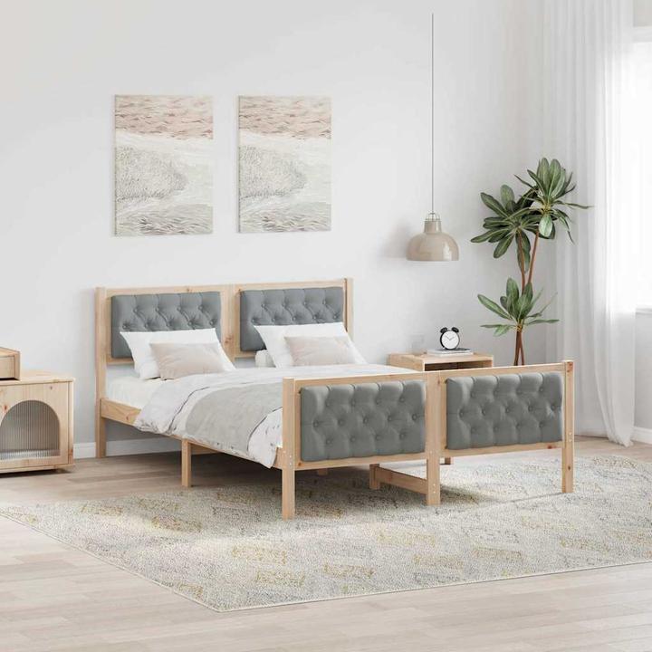 Image du produit vidaXL Modernes Bett (140 x 190 cm)