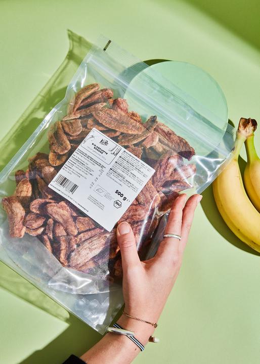Actual product image KoRo Organic dried banana (500 g)