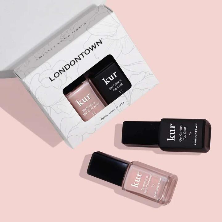Immagine prodotto Londontown Conceal and Go Bubble Set (Set di bolle d'aria Conceal and Go, Smalto per unghie effetto gel)